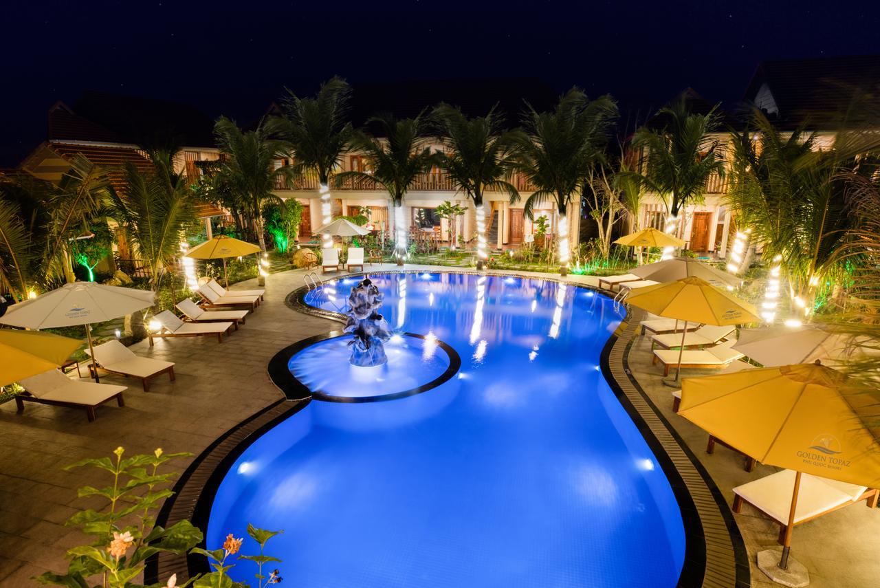 Golden Topaz Phu Quoc Resort Esterno foto