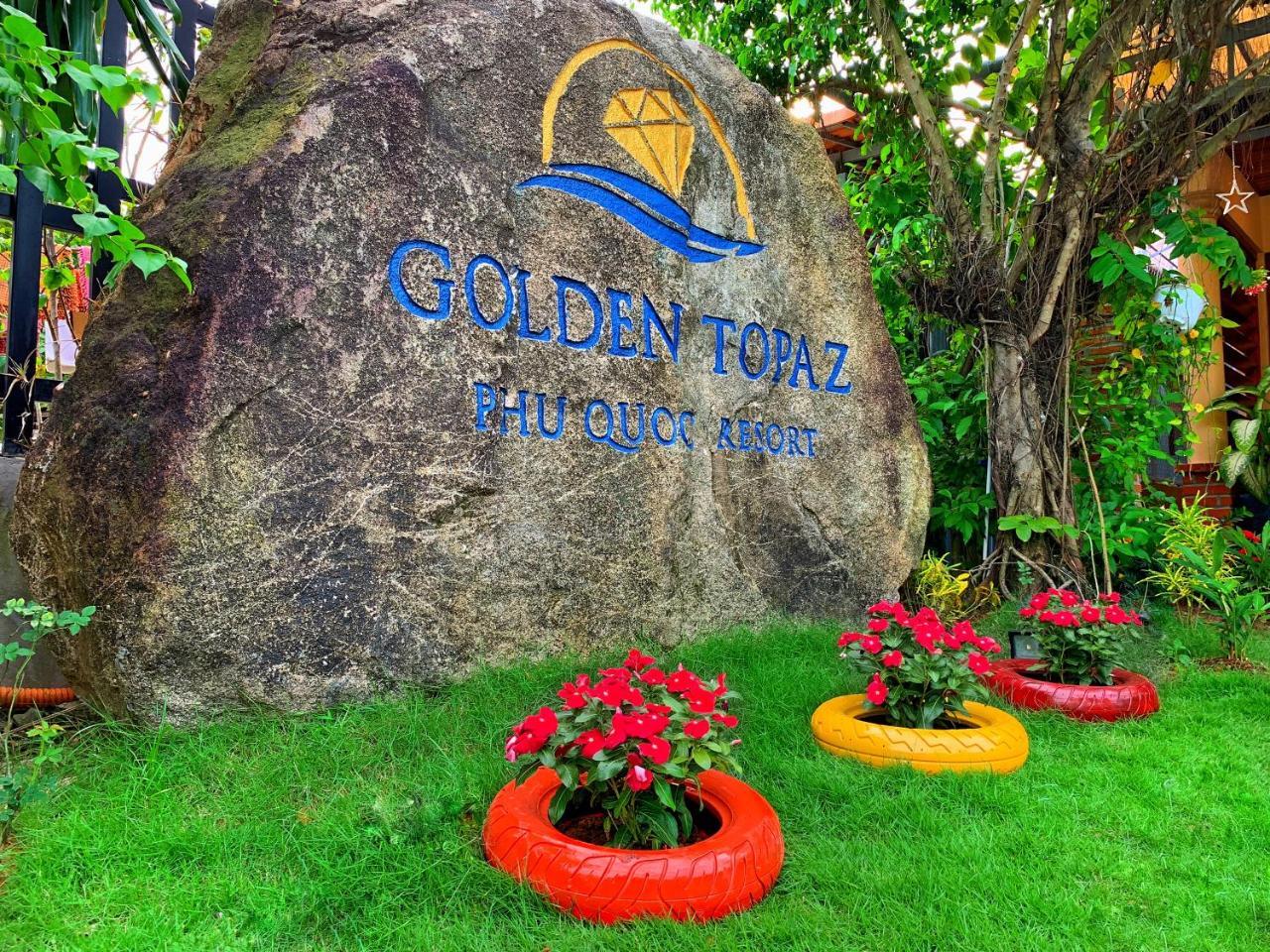 Golden Topaz Phu Quoc Resort Esterno foto